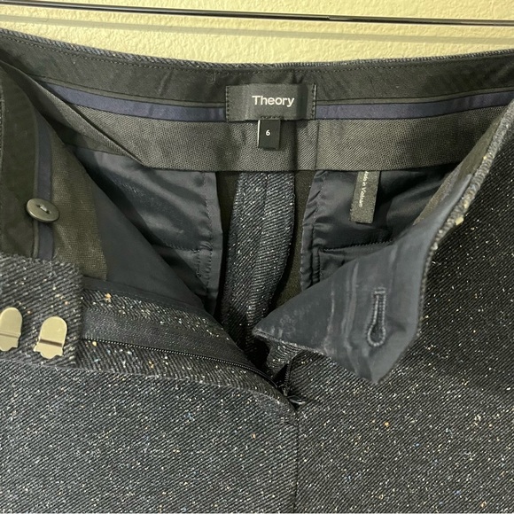 Theory Testra 2B Barele Twill Cropped Trouser - Picture 3 of 6